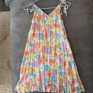 Billabong Colorful Floral Pattern Dress